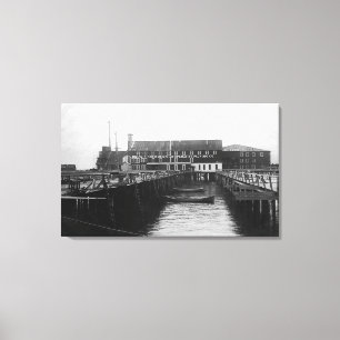 Toile Astoria, Oregon vue sur Fisherman's Packing