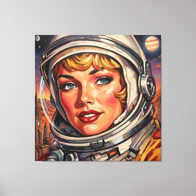 TOILE ASTRONAUTE ALPHA 2 (Recto)