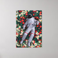 Astronaute Flottant dans l'Art de la Nature Surréa