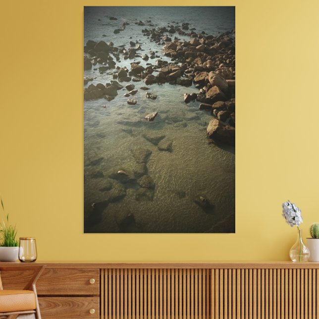 Toile Astúrias Beach Guarujá Brésil (Insitu(Salon))