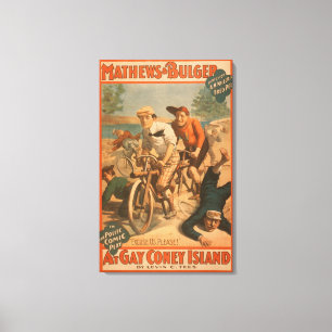 Toile "At gay Coney Island" Poster de la comédie musical
