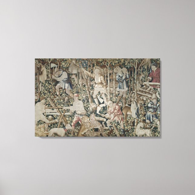 Toile Atelier de Tournai sur les scieries (Recto)
