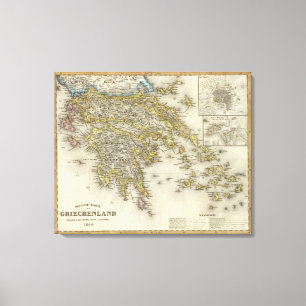 Toile Athènes, Grèce