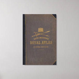 Toile Atlas royal de géographie moderne