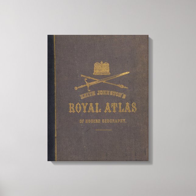 Toile atlas royal de la géographie moderne (Recto)
