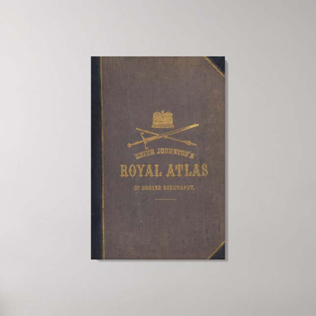 Toile atlas royal de la géographie moderne (Recto)
