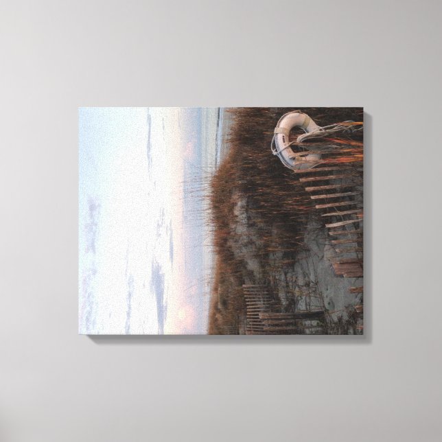 Toile Atteinte de la balise (Recto)