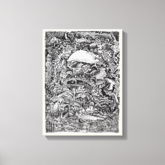 Toile Attendre l'apaisement du Maelstrom
