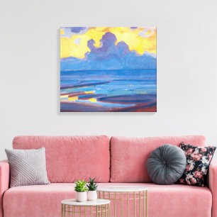 Toile Au bord de la mer   Piet Mondrian  
