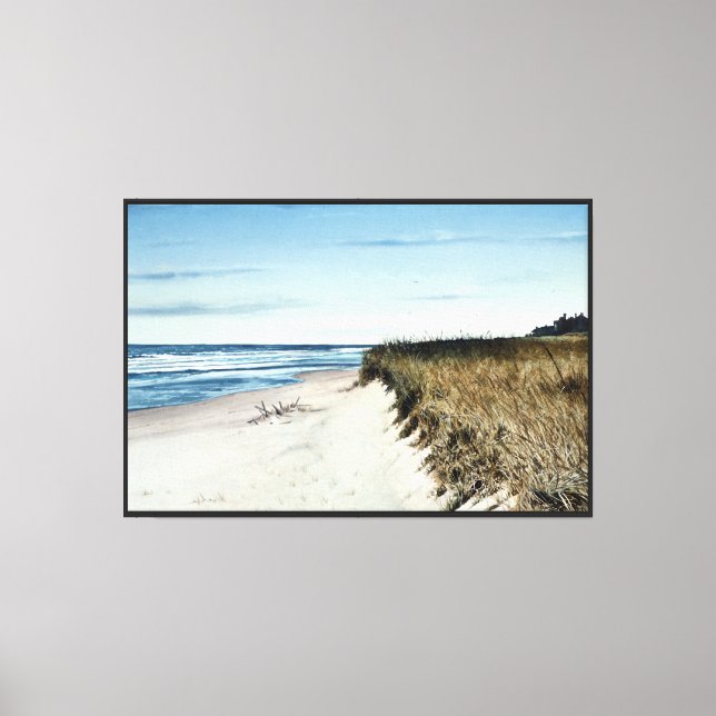 Toile Au bord de la plage (Recto)