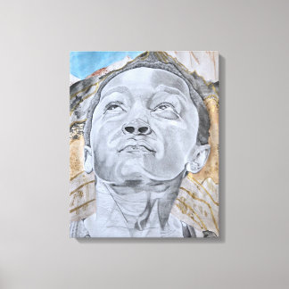 Toile Au-dessus des collines, Art Print