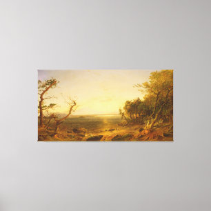 Toile Au lac George