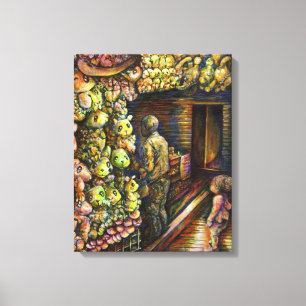 Toile Au nord du cirque