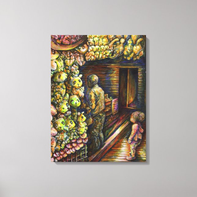 Toile Au nord du cirque (Recto)