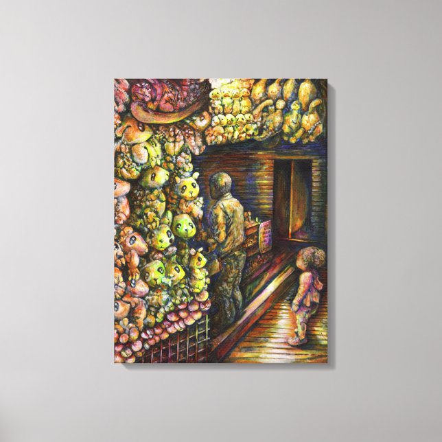 Toile Au nord du cirque (Recto)