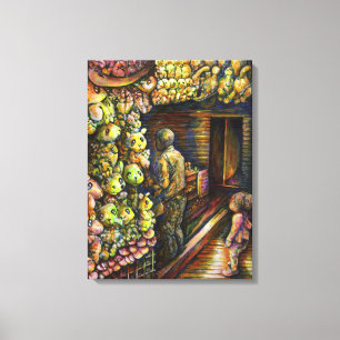 Toile Au nord du cirque