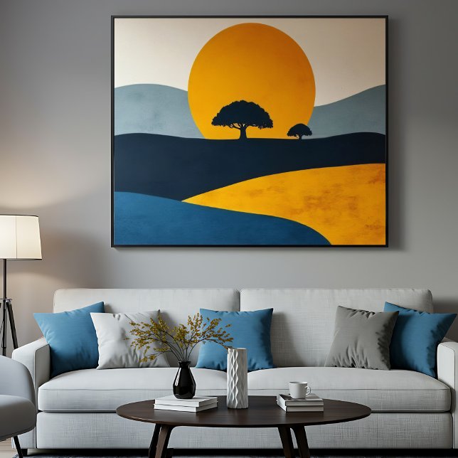 Toile Aube Silencieuse (Créateur téléchargé)