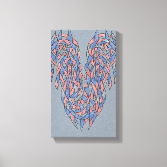 Toile Aura Shift – Soft Gradient Abstract Canvas (Recto)