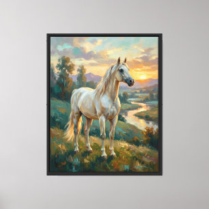 Toile Aurelion — Peinture à l'huile d'art fin de cheval