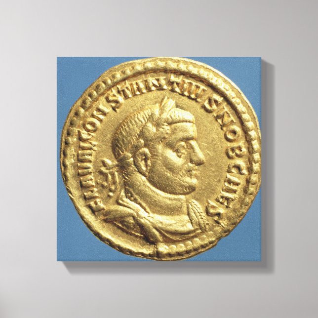 Toile Aureus de Constantius I César Auguste (Recto)