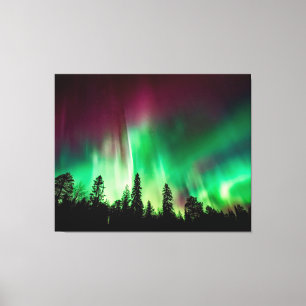 Toile aurora boreal