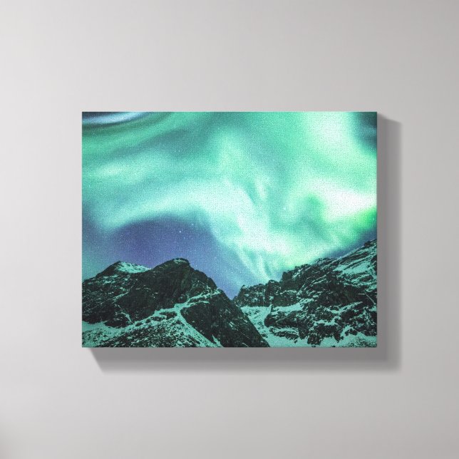 Toile Aurora Borealis Norvège (Recto)