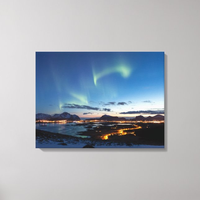 Toile Aurore de Lofoten (Recto)