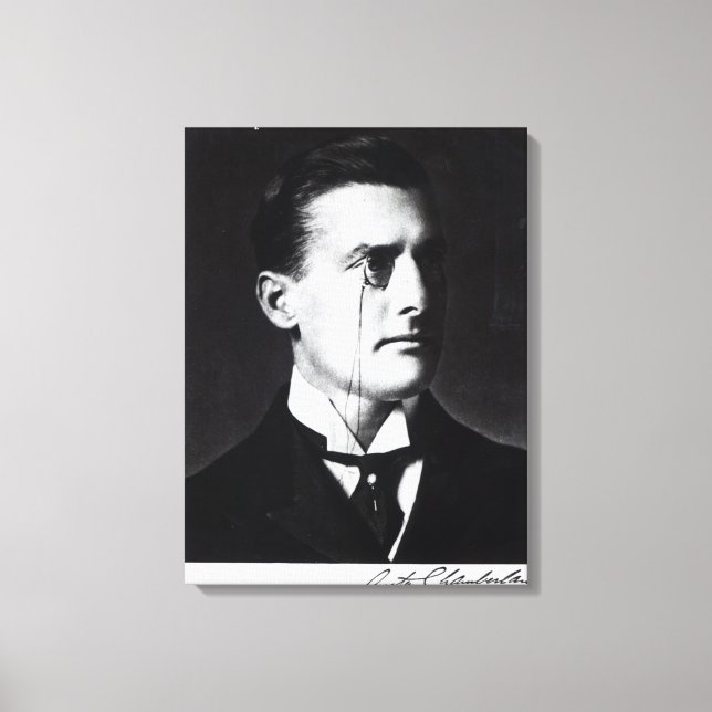 Toile Austen Chamberlain (Recto)