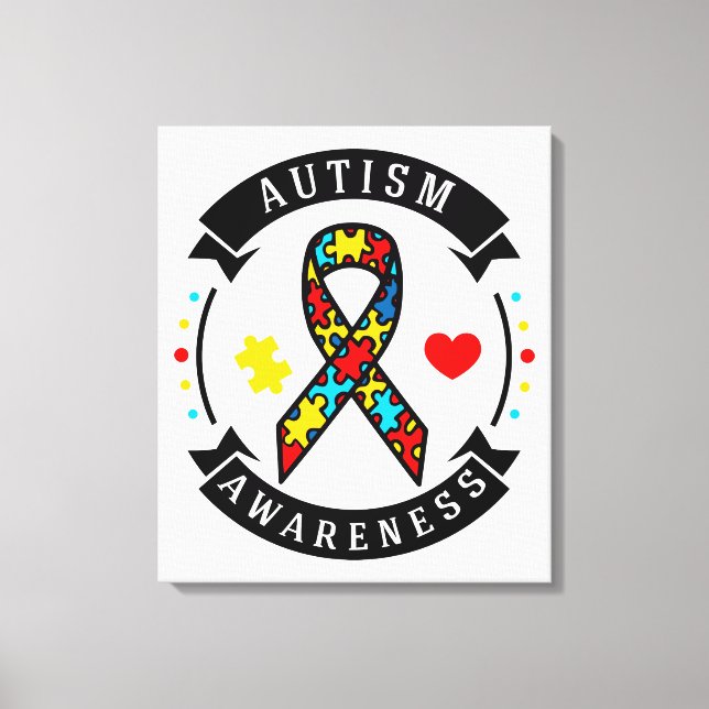 Toile Autism Awareness (Recto)