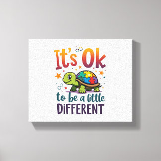Toile Autism Awareness It's Ok To Be A Little Different 
