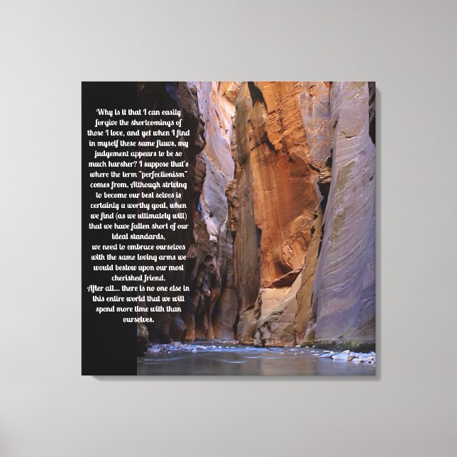 Toile Auto-pardon Inspiration (Recto)