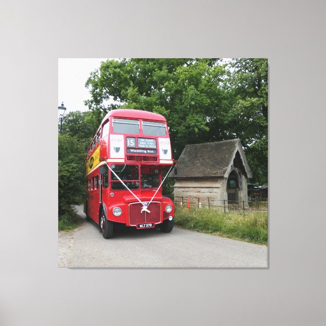 Toile Autobus à deux étages AEG (Recto)