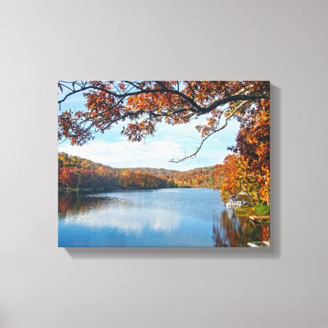 Toile Automne au lac Killarney (Recto)