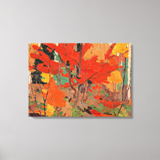 Toile Automne-Automne, beaux-arts de Tom Thomson