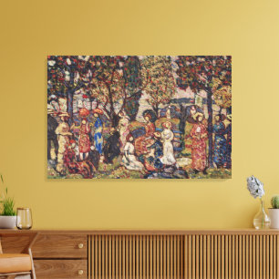Toile Automne par Maurice Prendergast, Vintage Fine Art