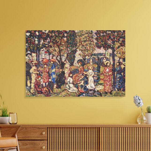 Toile Automne par Maurice Prendergast, Vintage Fine Art (Insitu(Salon))