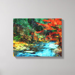 Toile Automne photo numérique