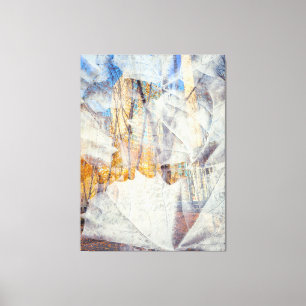 Toile Automne urbaine Abstraite