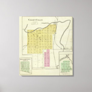 Toile Automnes, Williamstown, et Lowell de vallée, le