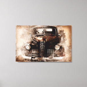 Toile Automobile vintage