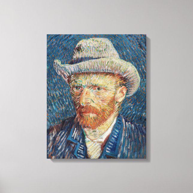 Toile Autoportrait de Van Gogh (Recto)