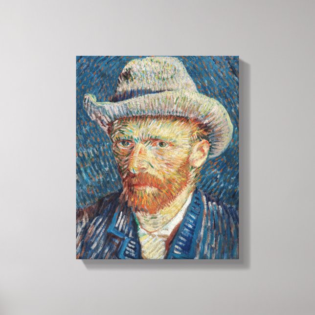 Toile Autoportrait de Van Gogh (Recto)