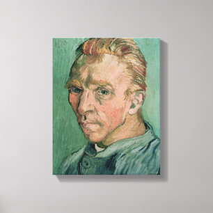Toile Autoportrait de Vincent van Gogh  , 1889