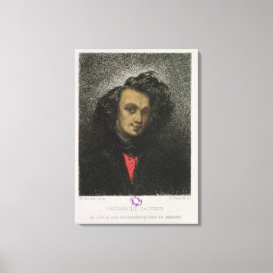 Toile Autoportrait, habillé pour 'Hernani'