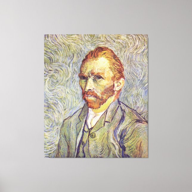 Toile Autoportrait Vincent Willem van Gogh (Recto)