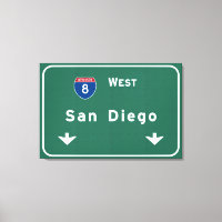 Autoroute Interstate Highway San Diego California 