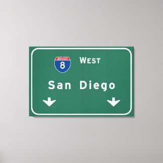 Toile Autoroute Interstate Highway San Diego California 