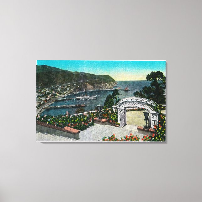 Toile Avalon Bay de Wrigley's Gardens (Recto)