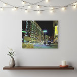 Toile Ave. Détroit<br><div class="desc">Cette oeuvre abstraite résume l'énergie vibrante de Detroit, vivante de couleurs dynamiques et de lumière éclairante. Découvrez le pouls rythmique de Detroit avec notre toile "Urban Pulse", qui présente l'essence de Woodward Avenue. Inspirez votre espace de vie du caractère enivré de la ville et laissez la présence dynamique de Woodward...</div>