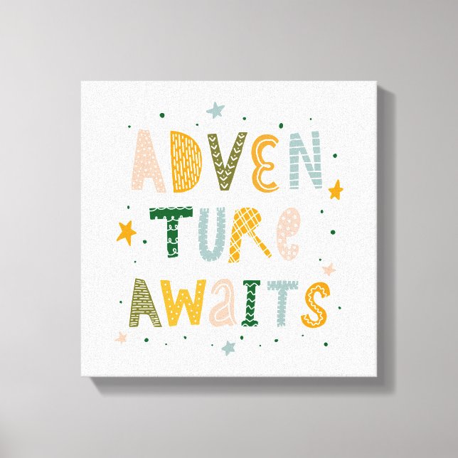 Toile Aventure Attend (Recto)